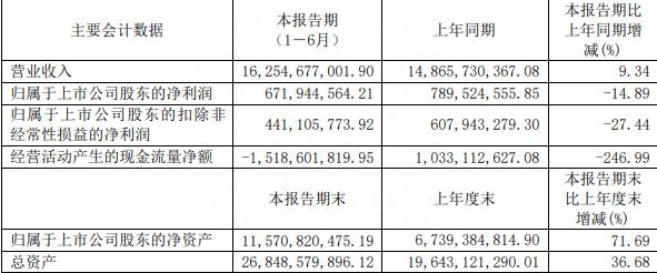 天能股份首份半年报净利降股价三连阴 上市募48.7亿