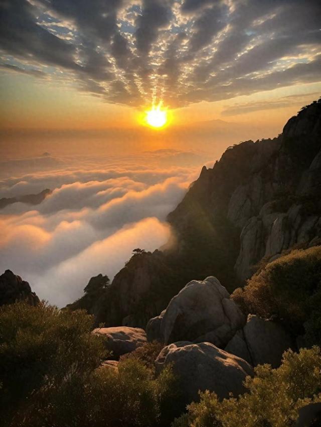 美图欣赏——泰山看日出的壮丽之美