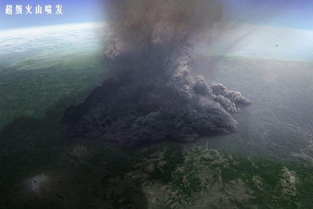 世界上最大的超级火山：黄石公园超级火山，火山口直径近百公里