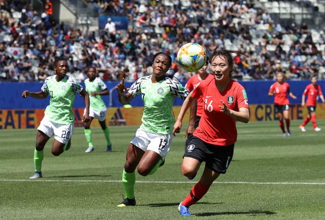 女足世界杯-A组-尼日利亚2-0韩国