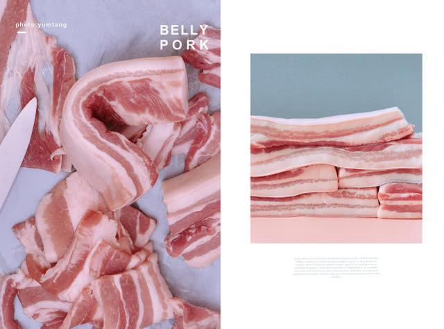 90后美女摄影师把五花肉拍出了时尚杂志感，让人再也不想吃肉了