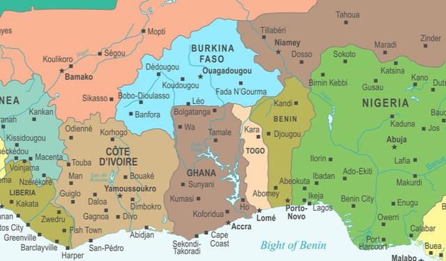 多哥是一个西非小国，与好多国家接壤，你知道有哪些边境国家吗？