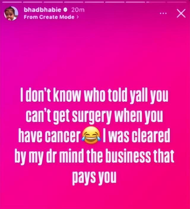 美国网红13岁成名,21岁患癌!抗癌期竟还整容?网友:要美不要命