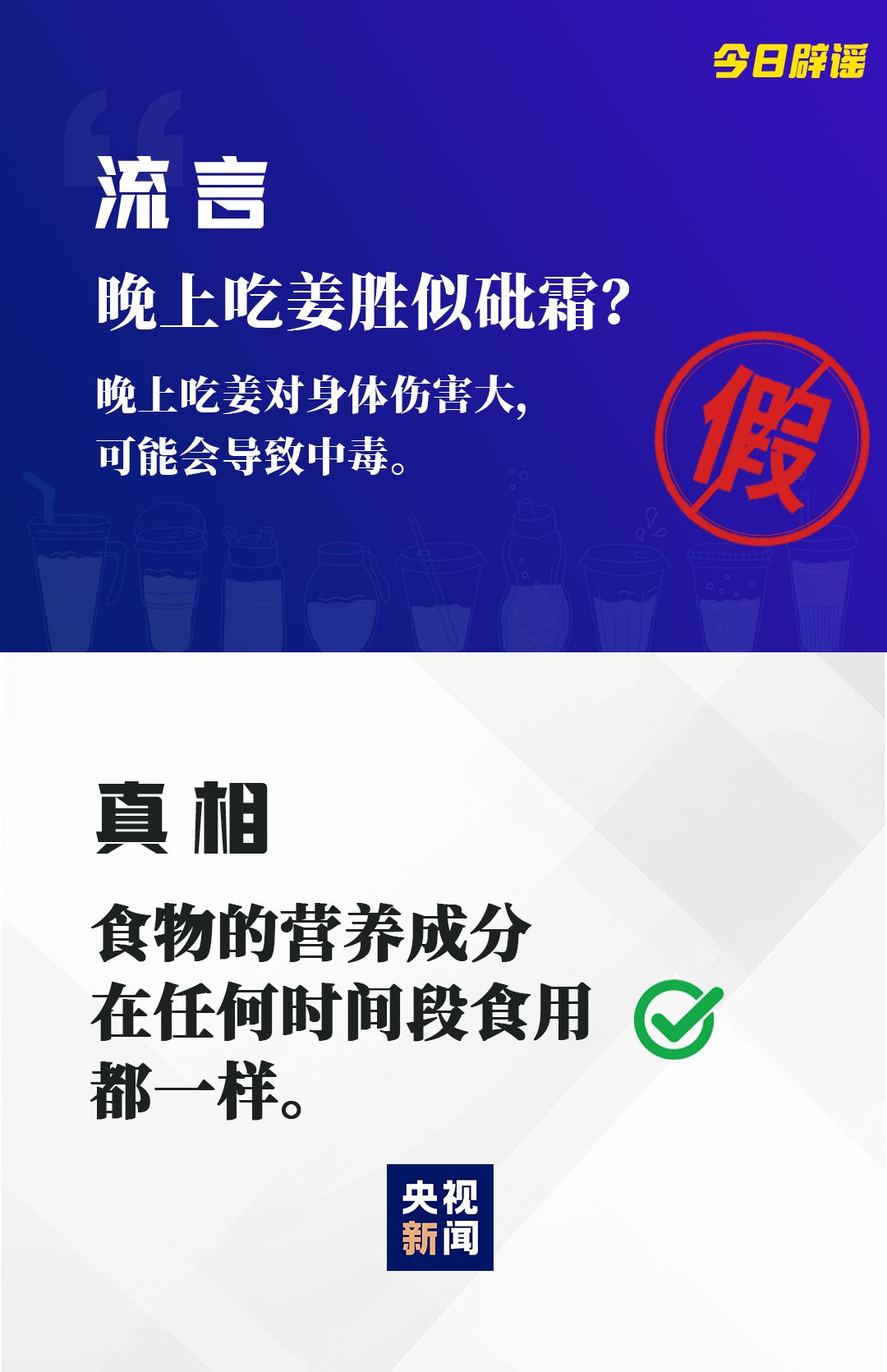 晚上吃姜胜似砒霜?骨折了躺着休息最安全?真相是……