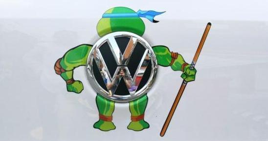 史上最“牛”车标,捷豹穿毛衣,大众变忍者神龟,Jeep车标亮