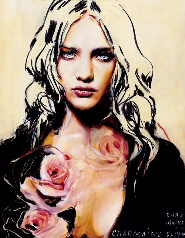 人体油画艺术:自学画画的大美女,人体绘画作品如此火爆