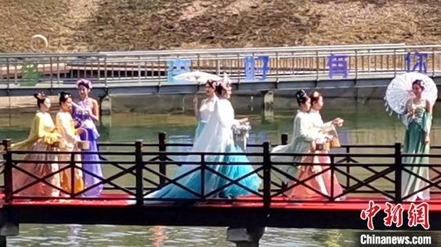 辽宁沈阳:杏花仙子醉美舞动千亩杏花林