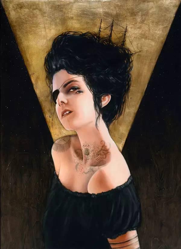 人体油画艺术:自学画画的大美女,人体绘画作品如此火爆