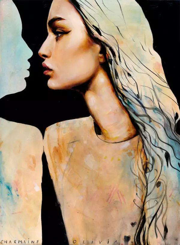 人体油画艺术:自学画画的大美女,人体绘画作品如此火爆