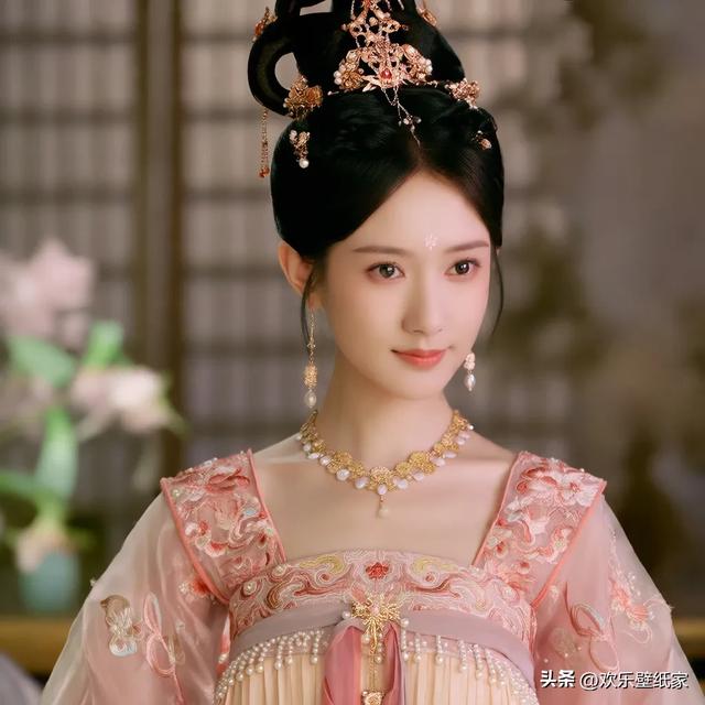 一组温婉美丽的国风美女|微信女头像