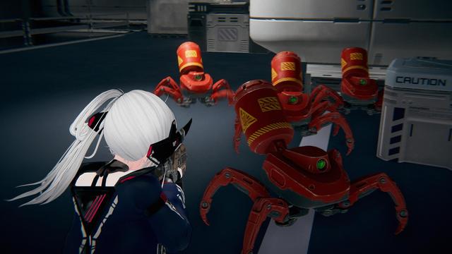 一款美少女福利向第三人称射击游戏