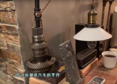 老公爱车如狂,装饰新家全用汽车零件做摆件,效果堪比4s店