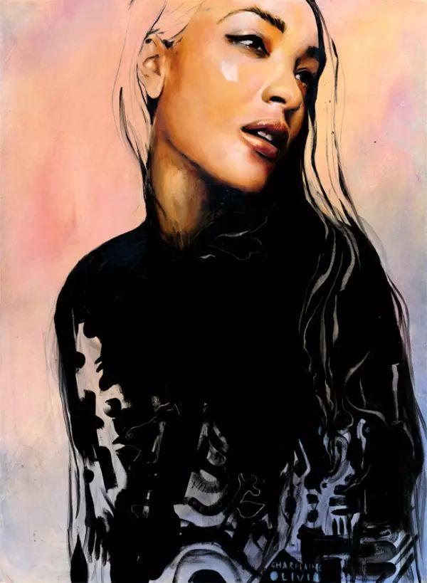 人体油画艺术:自学画画的大美女,人体绘画作品如此火爆