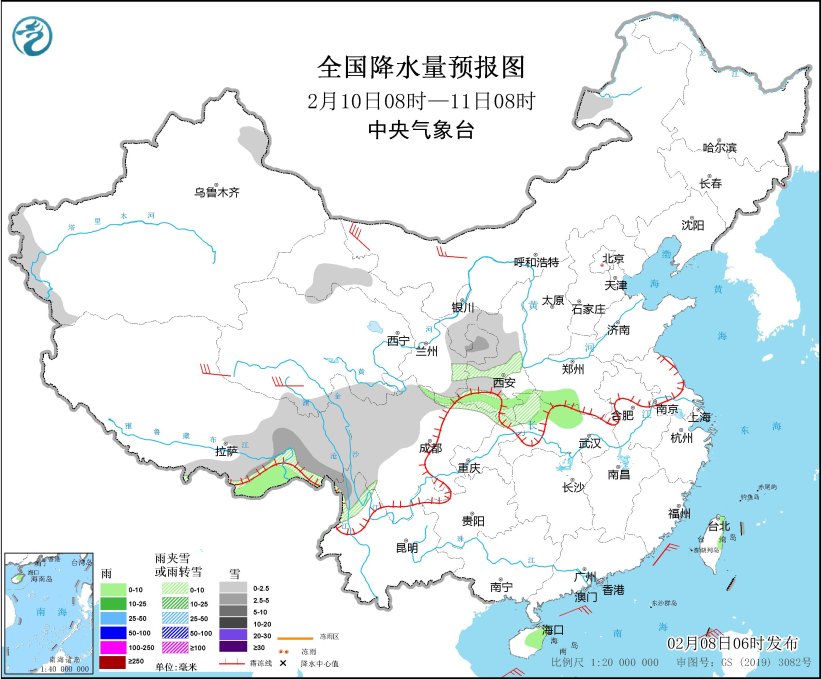 中央气象台:全国大部降水稀少 我国近海有大风