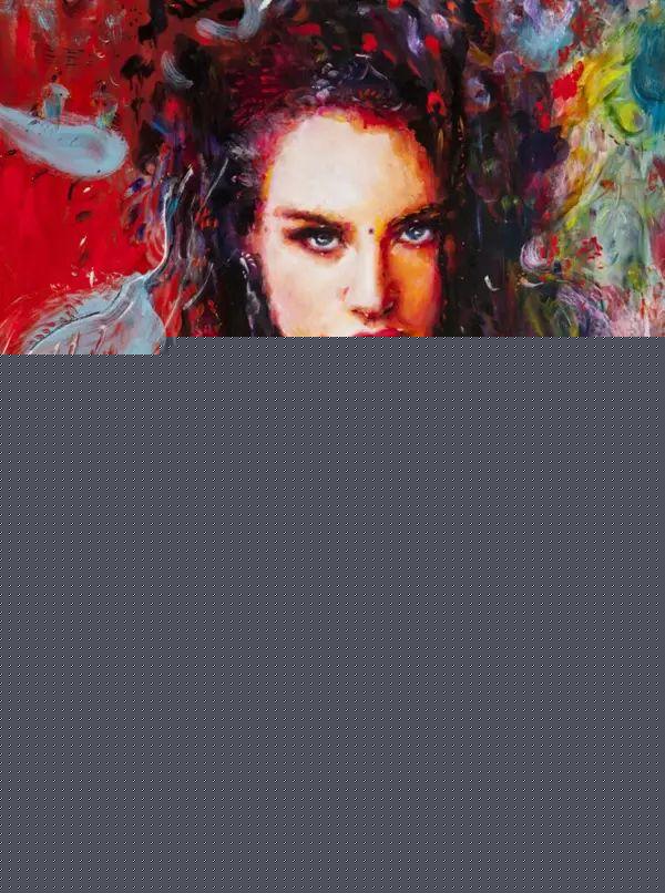 人体油画艺术:自学画画的大美女,人体绘画作品如此火爆