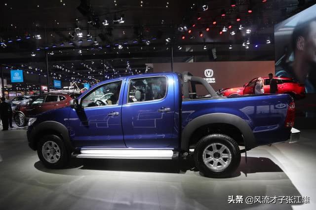 猎豹汽车-猎豹CT7,10万级别高颜值玩美皮卡,上海车展实拍