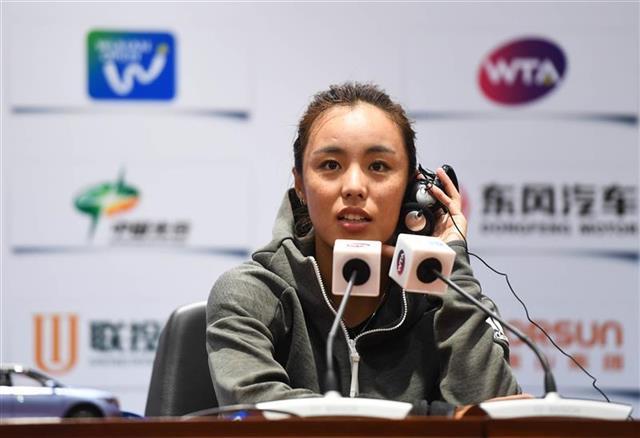 中国网坛第一美人王蔷破纪录,武网单打8强首次有了中国人