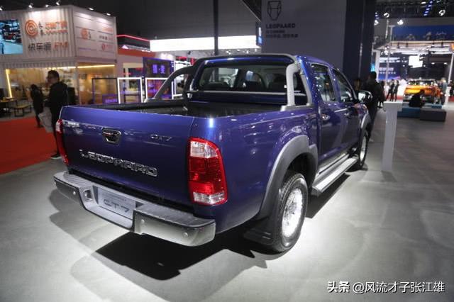 猎豹汽车-猎豹CT7,10万级别高颜值玩美皮卡,上海车展实拍