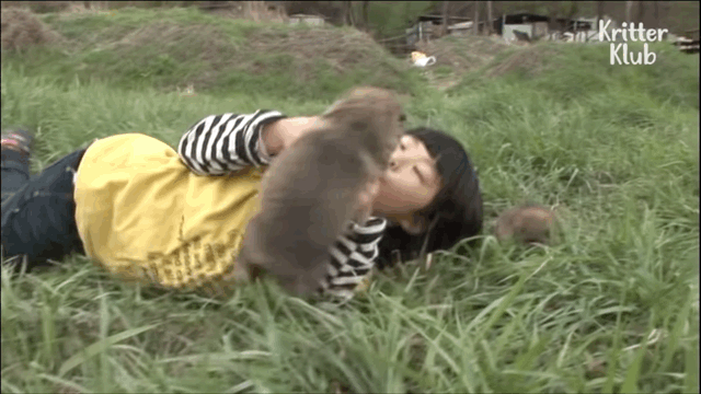 韩国9岁女孩公开人狼日常走红油管!网友爆笑:现实版美女与野兽