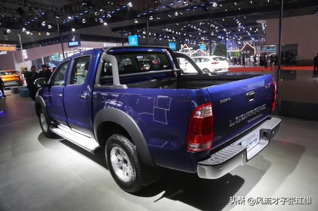 猎豹汽车-猎豹CT7,10万级别高颜值玩美皮卡,上海车展实拍