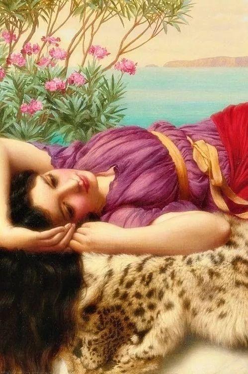 世界人体油画中那些美女,不说绝世,已然无双