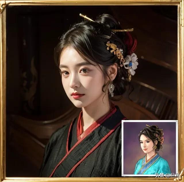 惊艳了我!AI还原三国人物,蜀国阵营的6大美女,你喜欢哪一款?