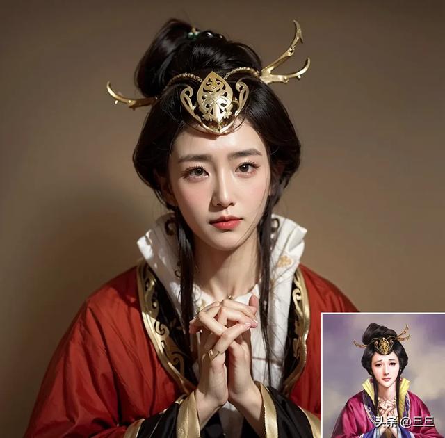 惊艳了我!AI还原三国人物,蜀国阵营的6大美女,你喜欢哪一款?