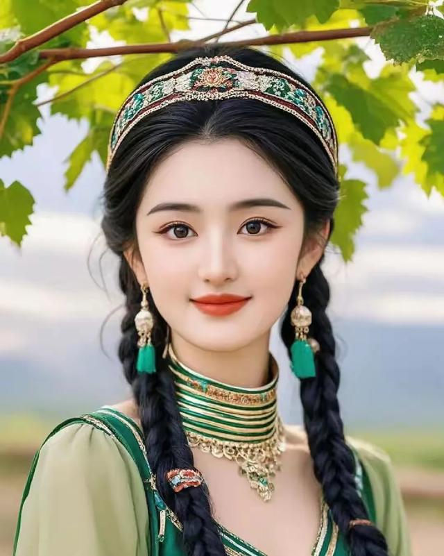 民族风情美女,美出高级感!