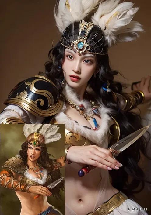 惊艳了我!AI还原三国人物,蜀国阵营的6大美女,你喜欢哪一款?