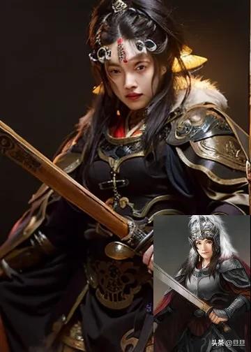 惊艳了我!AI还原三国人物,蜀国阵营的6大美女,你喜欢哪一款?