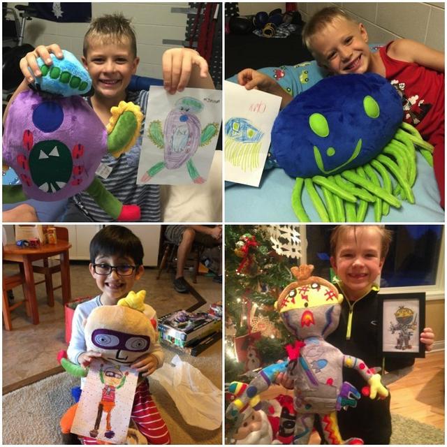 由涂鸦到公仔实物,由兴趣到事业,这位妈妈因为儿子的诞生挖了很