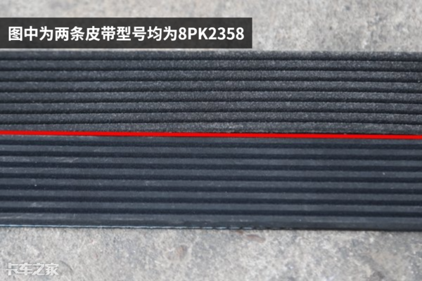 不比不知道,国产和进口发动机皮带,质量上的差距也太大了