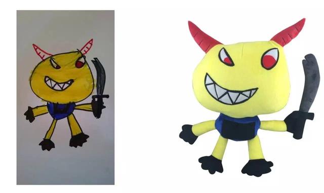 由涂鸦到公仔实物,由兴趣到事业,这位妈妈因为儿子的诞生挖了很