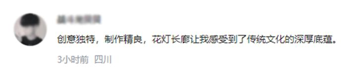 为了这条花灯长廊,网友们纷纷作起了诗!