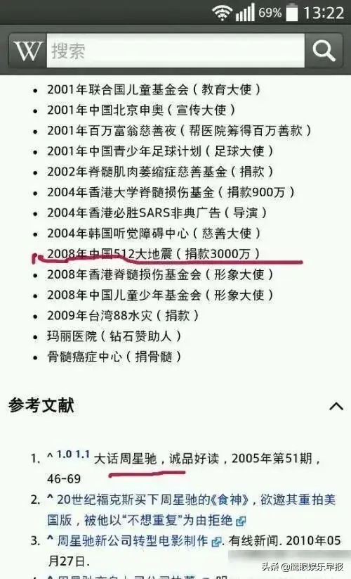 一直被说抠门的周星驰,捐款明细曝光后,让多少人无地自容