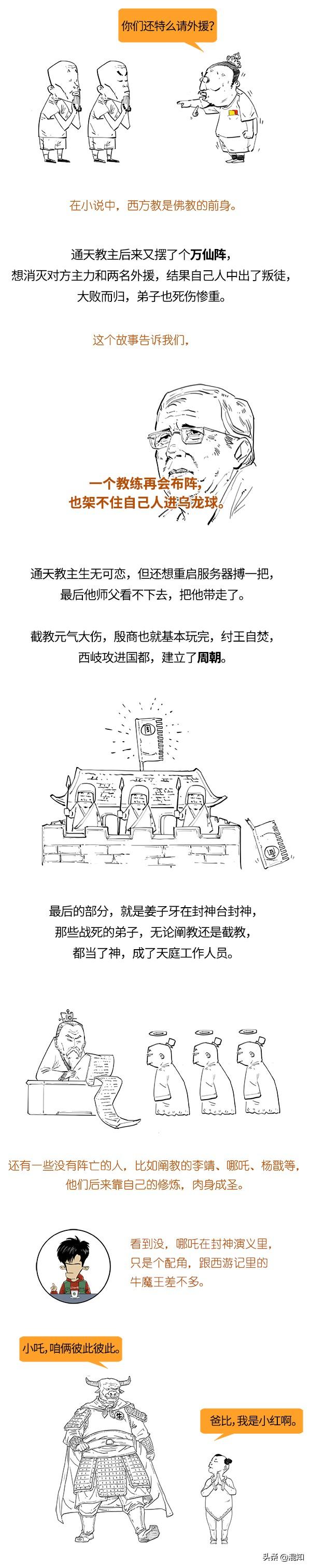 一口气看完封神演义!别看哪吒那么厉害,在里边只是个打酱油的