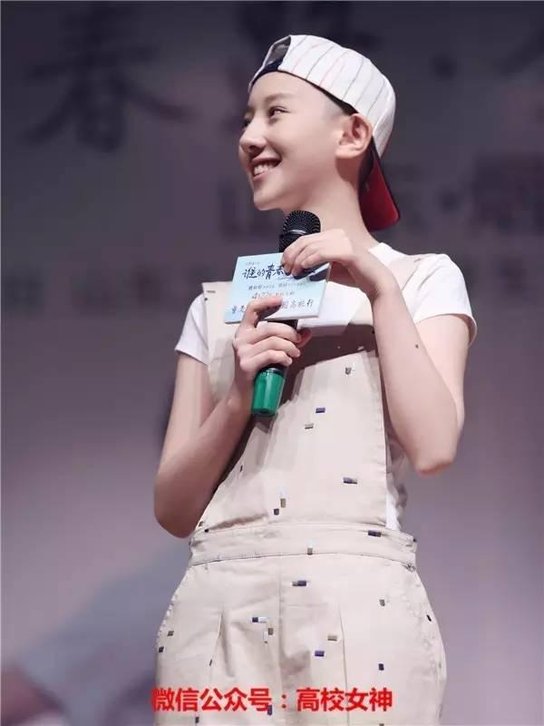 中国传媒大学校花王鹤润，貌美如仙女，为什么却剃光头？