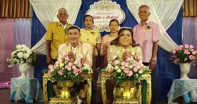 爱无界限！泰国男男情侣大婚，情人节甜蜜合法领证！