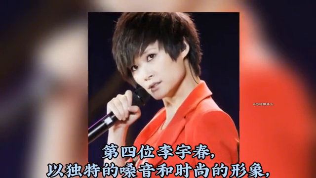 知名度很高的九位李姓女明星，你喜欢哪一位？