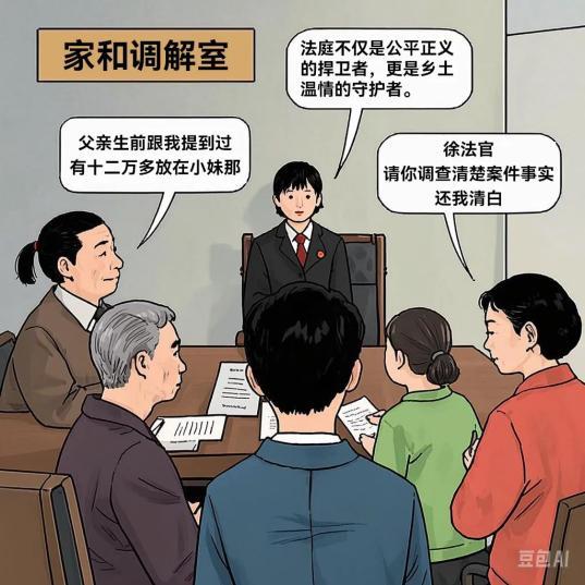 最美“枫”景线① ∣ 金山湖法庭：“我们五兄妹的心结终于解开了”