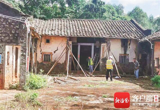 临高波莲镇多贤村解放海南岛琼西接应指挥部旧址完成修缮