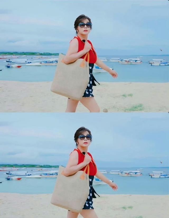 看了刘晓庆的食量，才懂她75岁健步如飞的原因，给内娱女星提了醒