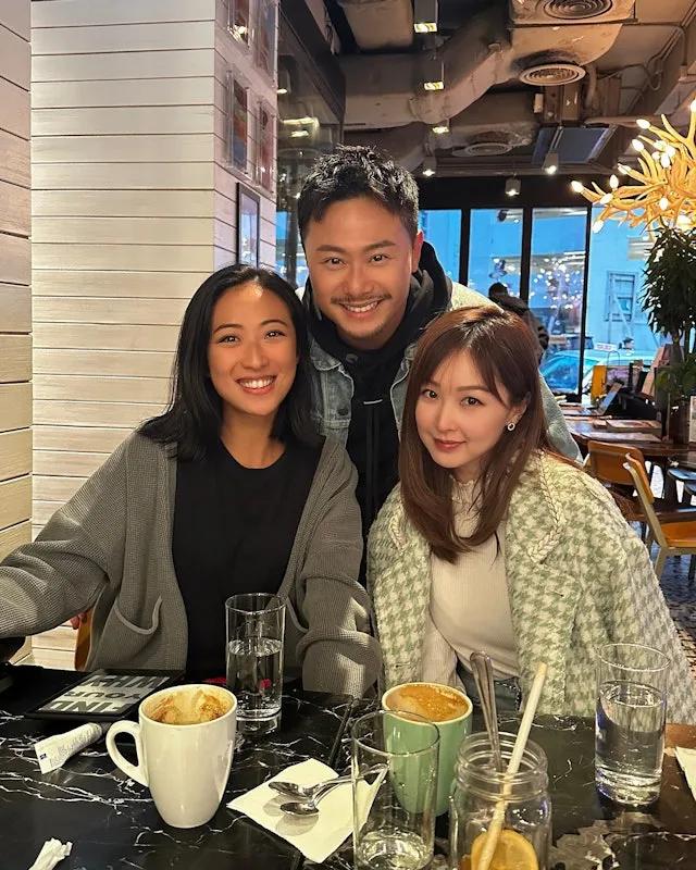 36岁TVB童星相约圈中好友聚会自言没老，离巢嫁外籍男友淡出幕前