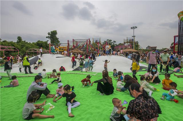 海口又添新乐园 农夫乐园节日亲子游爆棚