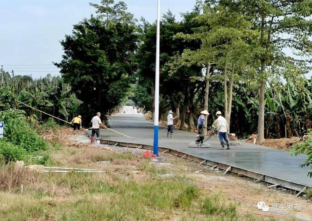 「热点」5条农村公路通车，恩平君堂镇9000多名村民告别行路难