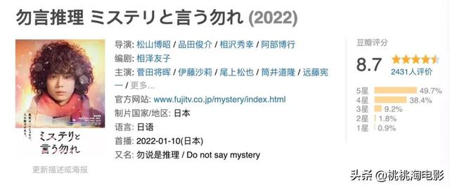 就他了，本季日剧最佳