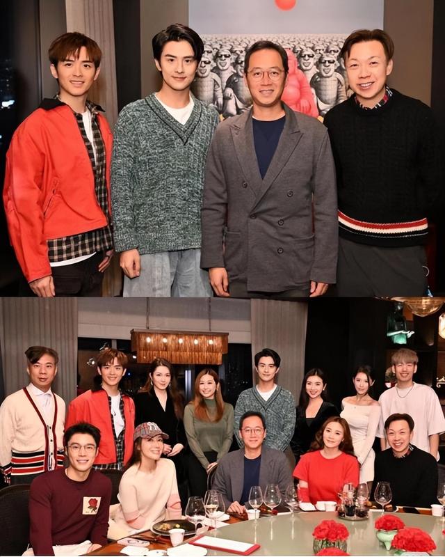 群星现身千亿富豪饭局,朱晨丽稳坐C位,曾被好姐妹爆料好事将近