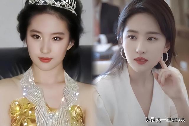 刘亦菲性感大红唇，她的颜值从未输过