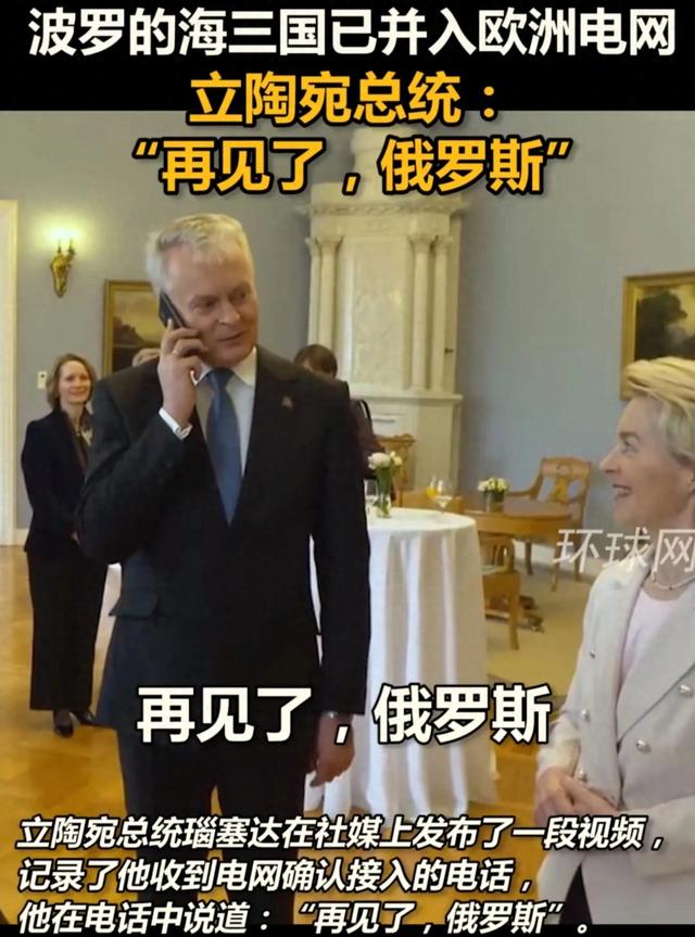 立陶宛总统：再见了俄罗斯