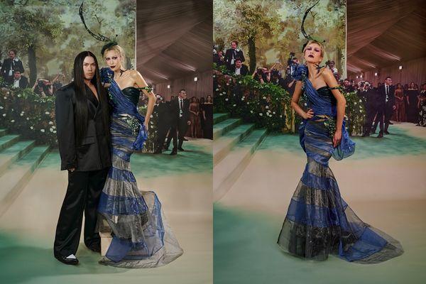 莫莉万圣节「复刻Met Gala红毯」　席琳狄翁一出场…网：以为本尊